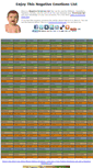 Mobile Screenshot of negativeemotionslist.com